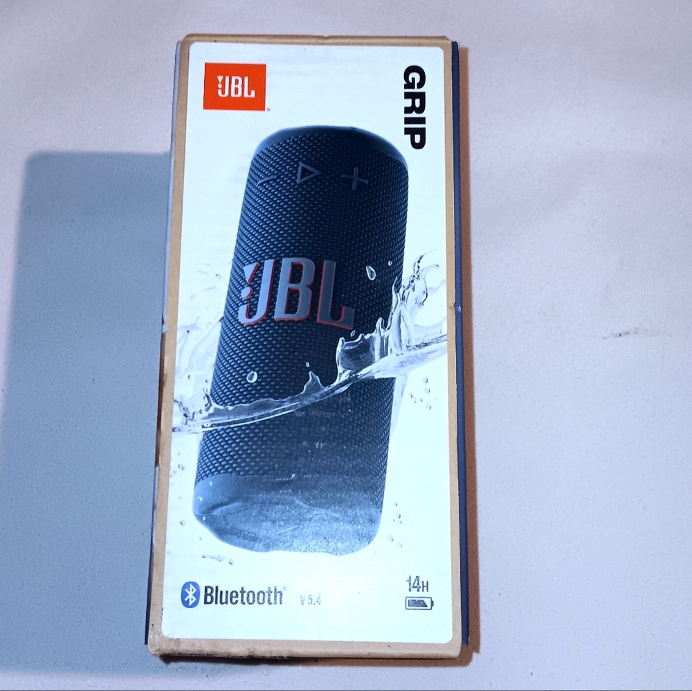 JBL Bluetooth Speaker - Blue and Orange - Picture 2 of 6